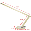 LAMPA NA BIURKO SLIM 20W SZAMPAŃSKA ACTIV